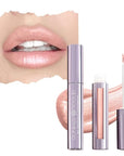 Runway Rogue LuxGloss Lip Gloss, High-Pigment Shimmery Pale-Nude Lip Gloss, ‘Photo Filter’