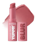 COVERGIRL Clean Fresh Yummy Blur Lipstick, Blurring Effect, Matte Lip Color, Fresh Pear Flavored, Vegan Formula - 140 Into the Blur (Mauvy Pink)
