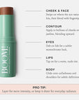 BoomStick Bronze ™ 3-in-1 Cream Blush Stick for Eyes, Lips & Cheek, Long-Wearing Blendable & Building Color Vegan Lipstick Pen for All Skin Types Boom Stick By Cindy Joseph