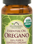 US Organic 100% Pure Oregano Essential Oil - USDA Certified Organic, Steam Distilled (10 ml)
