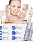 Advanced-Retinol Firming Serum Stick, 3-in-1 Firming Serum Stick for Women, Smooth,Tighten and Firm Face,Neck & Jawline, Reduces Wrinkles, Hydrates & Nourishes Skin (1.0 OZ)