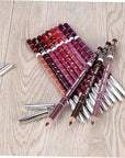 Non-drying Lip Liner 12pcs Pipliner Pencil Waterproof Lipliner Pencil Lip Liner Pencils Water Proof Eyebrow Pencil Natural Color Lip Liner