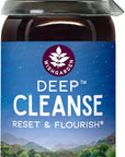 WishGarden Herbs Deep Cleanse - Plant-Based Herbal Cleansing Supplement with Organic Milk Thistle Seed & Burdock Root Promotes Organ Cleansing, Supports Liver, Kidney, Lymph & Cellular Health, 4oz