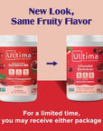 Ultima Replenisher Daily Electrolyte Drink Mix – Cherry Pomegranate, 90 Servings – Hydration Powder with 6 Electrolytes & Minerals – Keto Friendly, Vegan, Non- GMO & Sugar-Free Electrolyte Powder