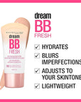 Maybelline Dream Fresh Skin Hydrating BB cream, 8-in-1 Fl Oz