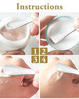 Sibba 3 PCS Facial Spatula Massage Eye Roller Dark Circles Skincare Tool Face Cream Lotion Makeup Stainless Steel Applicator Wand Neck Lines Beauty Instrument Stick Spoon Device(Silver)