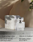 Geir Ness NORSK SNØ Eau de Parfum - Unisex Cologne with Fresh Herbs Sensual Perfume - Unisex Natural Perfume (100 ml)