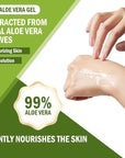 99% Organic Aloe Vera Gel,Aloe Vera Soothing Gel,Natural Moisturizing Lotion for Soothing Skin Care,Long Lasting Moisturizing body Lotion,After Sun Skin Care Cream for Face and Skin (260ml)