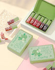 6 Colors Lip Tint Stain Set, Korean Velvet Lip