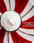 Peppermint Bark Whipped Body Butter | Limited Edition Christmas Lotion | Dry Skin Moisturizer with Shea Butter and Jojoba Oil | Natural Body Butter Holiday Edition