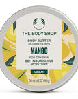 The Body Shop Mango Body Butter – Nourishing & Moisturizing Skincare for Very Dry Skin – Vegan – 1.62 oz