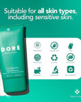 Doré - Le Cleanser Gel to Milk Daily Face Cleanser | Gentle Hydrating Cleaner for Dry & Sensitive Skin | Makeup Remover for Women & Men for Face (5 fl oz | 150 ml)
