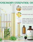 EVOKE OCCU Rosemary Oil for Hair Growth, Nourishing Scalp, Relieving Hair Loss & Reducing Dandruff - 4 Fl Oz