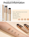 Mattte Liquid Concealer Foundation, Silky Foundation Mist Makeup, Finish (#04)