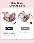 Bagsmart toiletry bag hanging travel
