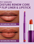COVERGIRL Simply Ageless Lip Flip Liner, Darling Mocha, Pack of 1