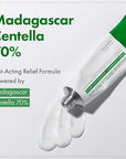 TOSOWOONG Madagascar Centella Cream, 706,580ppm Madagascar Centella Asiatica, Moisturizer, Rapid Soothing, Deep Hydration with Cica Complex, Skin Barrier Repair, Irritation Relief, 50ml / 1.69 fl. oz.