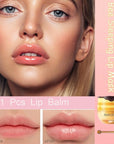 1 PCS Bee Lip Balm Honey