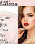 Mineral Sunscreen Setting Powder, SPF 35 Translucent Loose