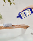 Dr Teal's Foaming Bath with Pure Epsom Salt, Sensitive Skin with Colloidal Oatmeal & Cucumber, 34 fl oz (Pack of 4)