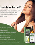 Aeshory Hair Oil - 5 IN 1 Hair Care Oil with Rosemary, Castor, Argan, Vitamin E, and Avocado for Hair Growth and Strengthening - Nourishing and Volumizing 3.38 fl oz