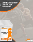 BulkSupplements.com L-Arginine HCl Powder - L-Arginine 1000mg, Arginine Supplement - Nitric Oxide Supplement, Nitric Oxide Powder - Pure & Gluten Free, 1000mg per Serving, 5kg (11 lbs)