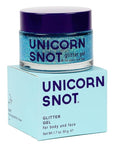Unicorn Snot Face & Body Glitter Gel - Cosmetic-Grade Holographic Glitter - Stocking Stuffers for Women, Gifts for Teen Girls - Safe for Face, Easy Application & Removal - Blue Glitter, 1.7oz (Sky)