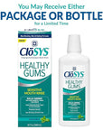 Closys Healthy Gums Mouthwash, Antiplaque and Anti-gingivitis for Gum Health, Non-Burning, Non-Irritating – 32 Fl Oz