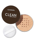 COVERGIRL Clean Invisible Loose Powder Vegan Setting Powder Translucent Medium 20g