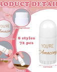 72 Pcs Mini Lip Balm Bulk All