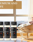 Scentia Fall Essential Oils for Diffuser with 3 Cozy Scents: Autumn Spice, Thanksgiving Blend & Pumpkin Boo - 20ml Aromatherapy Oils for Home, Candles & DIY - Perfect Fall Gift