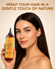 Botanic Hearth 100% Pure Pumpkin Castor Oil For Hair Growth | Infused with Pumpkin, Castor, Biotin | Hair Oil Repairs Dry Damaged Hair, Strengthening, Healthier - Hair Tonic, 6.7 fl oz