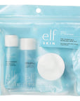 e.l.f. Skin Holy Hydration! The Essentials Mini Kit, Cleanser, Toner & Moisturizer for Hydrated & Balanced Skin, TSA-Friendly Sizes