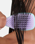 Tangle Teezer Ultimate Detangler Hairbrush, Eliminates Knots & Reduces Breakage, Mini Hair Brush for Travel, Small Hands & All Hair Types, Wisteria Leaf