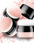 Setting Powder Lightweight Loose Powder Finishing Powder Long-Lasting Pink/Shimmering)-3 Boxes