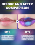 Super Stay Lip Gloss,Multichrome Colorstay Overtime Lipcolor,Highly Pigmented Instant Glitter Liquid Lip Makeup,0.12 Fl Oz (05, 3.5ml)