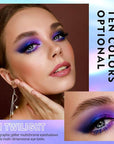 MAKI YIKA 3Pc Glitter Eyeshadow Liquid Multichrome Eyeshadows Long Lasting, Metallic Chameleon Eye Shadow Smudgeproof Holographic Eye Topper Glitters (#1+5+6)