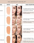No Makeup Makeup Long-Lasting Lightweight Foundation & Brush Duo | Cruelty-Free, Fragrance-Free, Buildable, Transfer-Proof Makeup (Fair)