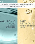RoC Retinol Correxion Max Hydration Anti-Aging Daily Face Moisturizer with Hyaluronic Acid, Fragrance-Free, Oil Free Skin Care, 1.7 Ounces (Packaging May Vary)