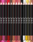 ISMINE One Coffee Light Brown Lip Liner, Professional Matte Lip Pencil Waterproof Long Lasting Smooth Natural Lip Liner (#19)