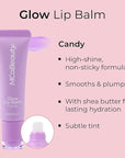 MCoBeauty Glow Lip Balm, Candy, Nourishing