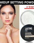 White Setting Powder Translucent Loose Setting Powder Matte