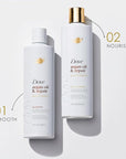 Dove Conditioner Argan Oil & Repair for Fine Hair with Bio-Protein Care Technology and Argan Oil Blend 12 Fl Oz