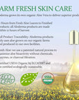 Aloderma Age-Defying Aloe Flower Essence Gel with 24K Gold Leaf, Made within 12 Hours of Harvest - Luxurious Aloe Gel with Allantoin & Hyaluronic Acid for a Shimmering, Youthful Complexion, 7oz 2-Pack