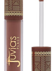 Juvia's Place Coffee Shop Lip Gloss - Brown Sugar - Hydrating Butter Lip Gloss for Women, Long-Lasting Shine, Moisturizing Glass-like Finish, Plumping Non-sticky, Suitable for every vibe