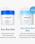 Medicube Zero Pore Pads Mild 2.0 (70 units) - Gentle Calming Toner Pads for Exfoliation, Minimizing Pores, and Blackhead Removal with PHA - Ideal for All Skin Types - Korean Skin Care