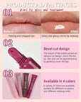 Tinted Lip Balm-1Pcs Raspberry Peptide Hydrating Lip T