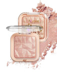4 Colors Diamond Shimmering Powder, High Glossy Face Highlighter Eyeshadow