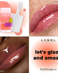 Lamel Hydrating Lip Oil LET`S GLAZE - Hydrating Lip