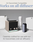 Sensual Wood Aroma Oil, Essential Oils Blend for Diffusers & Scent Machines, Luxurious Sandalwood & Jasmine, Aromatherapy, Cold Air Diffuser Compatible, 300 mL
